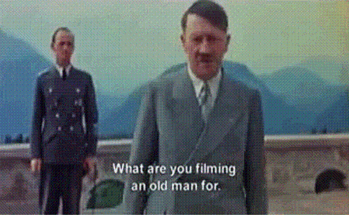 flirting with Eva Braun. Do you know what's so uncomfortable about this? It shows that perhaps one of the most evil men in history was a human being; That, on o