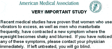 Important Medical Study. Hmmmm... Interesting.