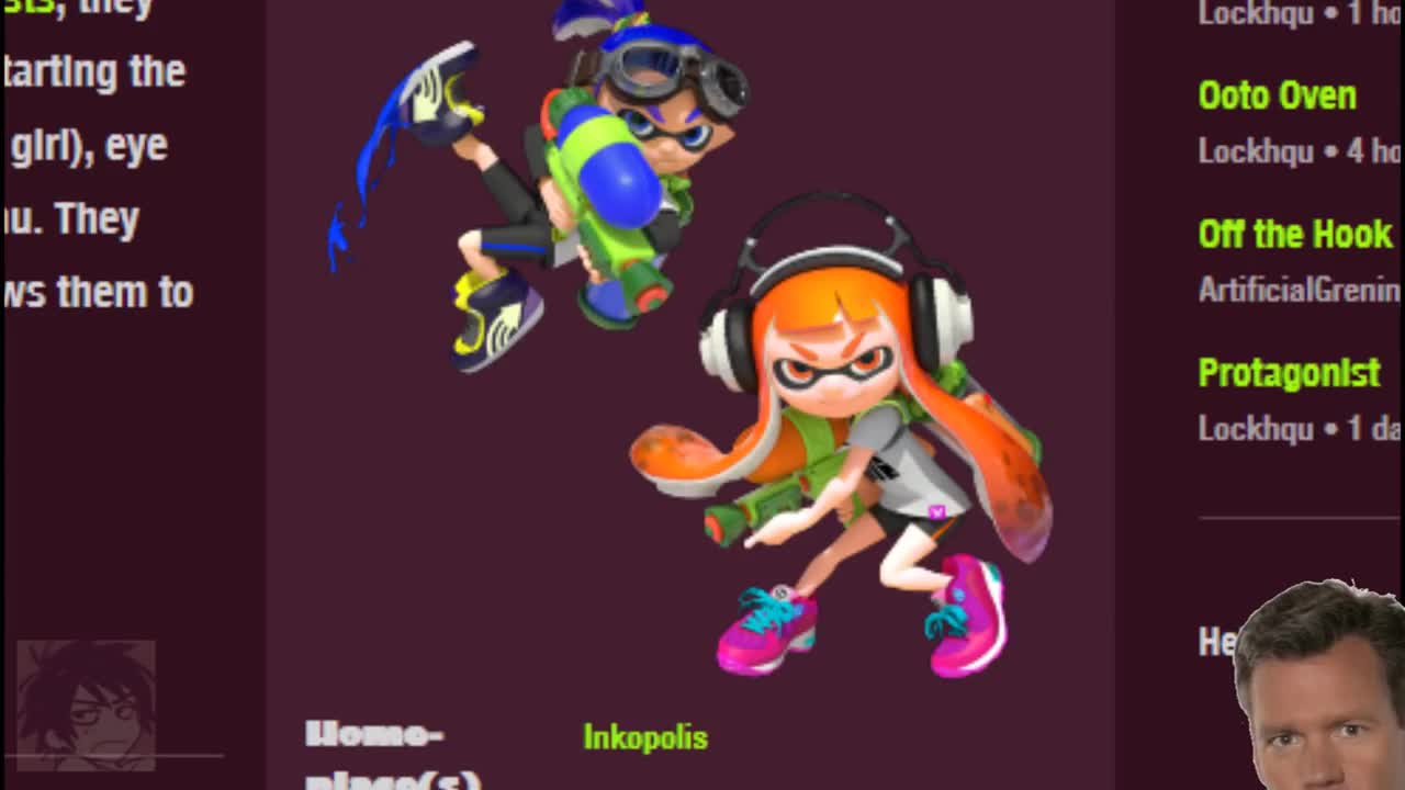 INKLING GIRLS ARE MADE FOR _______. join list: SnortingVideogames (124 subs)Mention History join list:. jesus christ that squid scream
