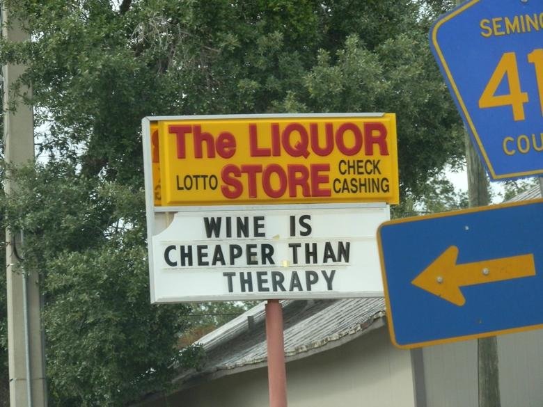 Americans. Alcohol does solve more problems for some us.
