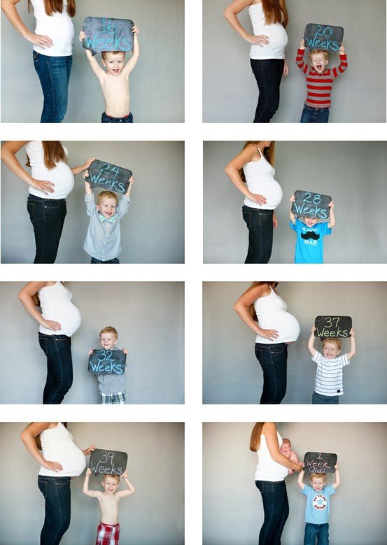 Best pregnancy time-lapse ever. .. ..... this is not funny