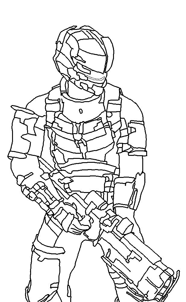 Dead Space Drawing