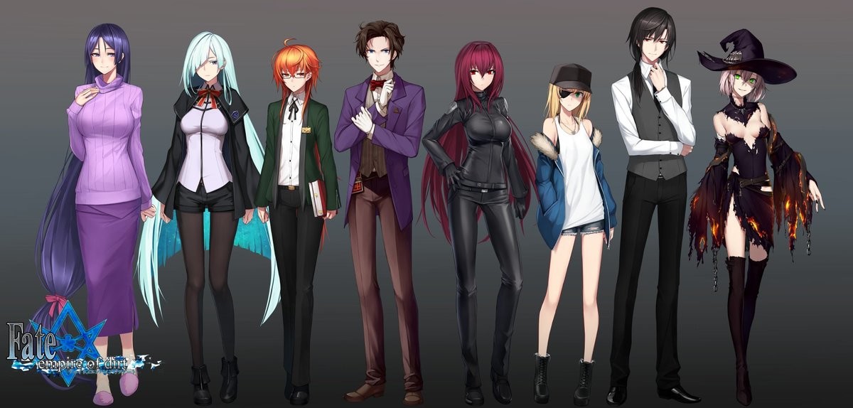 Fate/Empire of Dirt . Fate/Empire of Dirt is a fan made game that looks really good (I don't know what the story is about, but the game play is k