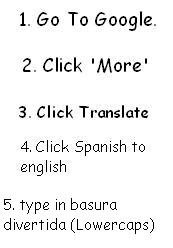 Google Translate. Lolz.. a funnyjunk for spanish?