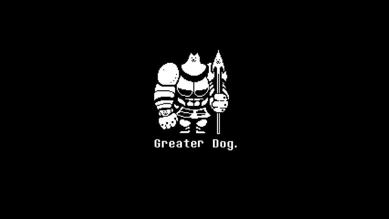 Пес побольше. Пёс побольше и пёс поменьше. Greater Dog. Пёс поменьше Undertale. Undertale Greater Dog.