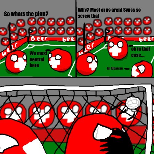 Group A Antics: Albania V Switzerland
