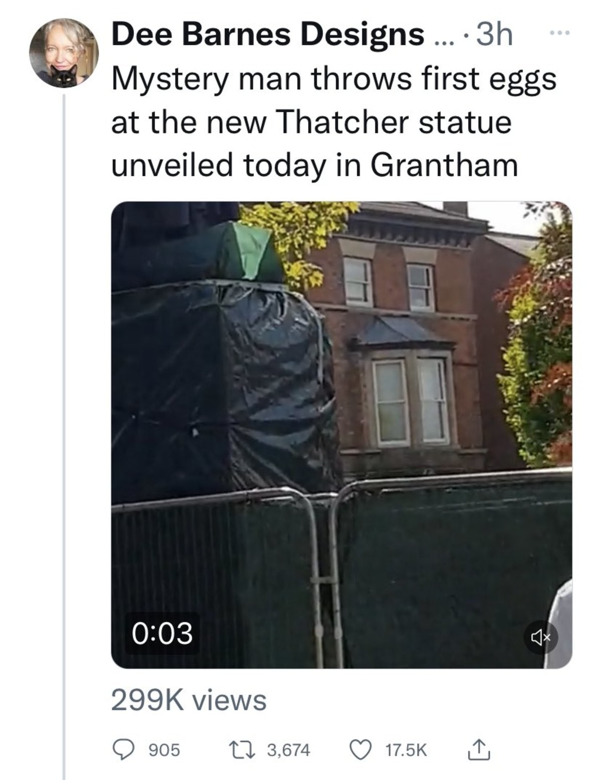 leisure Snail. .. Who is Thatcher? Why does (seemingly) everyone hate her? Why is there a new statue if everyone hates her? Keep your answers short/simple for I am just a burger.