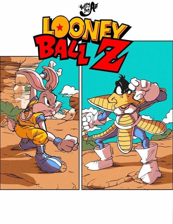 Looney Ball Z. .. so who would Porky be? Nappa or kirllin?