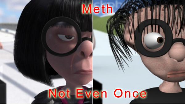 Meth. 50% OC (the Text/concept of Meth), 50% from .