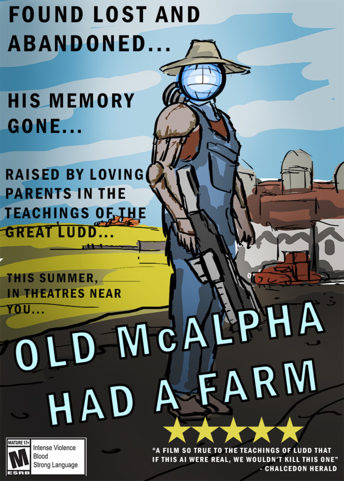 Old McAlpha. .. Everyone is computing at levels beyond all conventional computers to max out factory yields and blackmailing pirate governors to remain plugged in, I just wanna