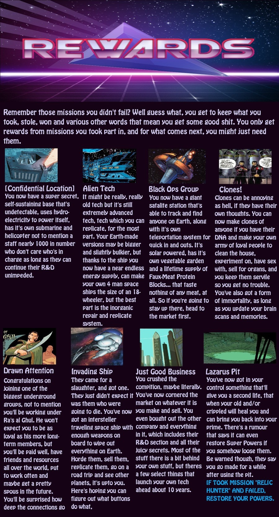 General CYOA thread Page 1300 SpaceBattles