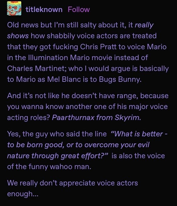 powerful biochemical accented. .. Wild that literally nobody was crying when Ryan Reynolds voiced Pikachu in Detective Pikachu. I'm sure this has nothing to do with Pratt's personal views.