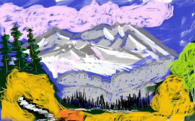 unruly in-flight new. Was bored at work, used ms paint to do the season 10 episode 1 of Bob Ross, Towering peaks I'm still trying to process how this happened, 