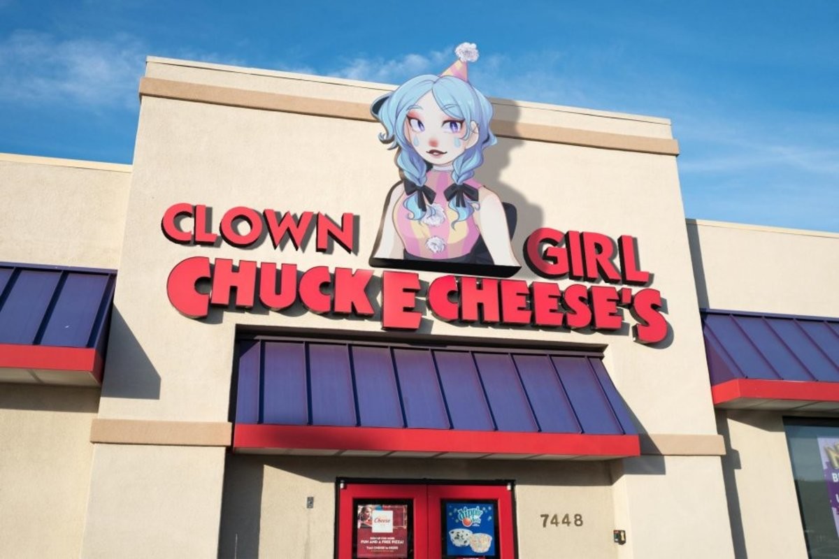 Femboy chuck e cheese