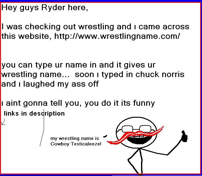 wrestling names