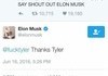 Tyler and Musk