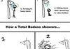 How to Shower for Badass People