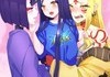 Two Onis Taking Care of Kid