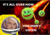 He tried to tell you