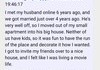 Husband won't stop pooping in the shower